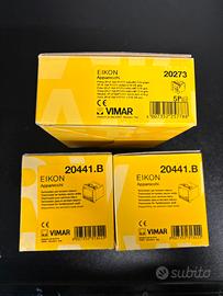 Accessori Vimar Eikon prese e termostati