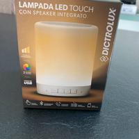 Lampada led touch