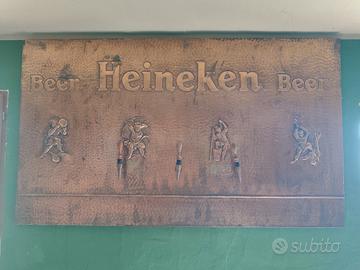 Pannello da spillatura Heineken originale anni ’80