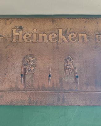 Pannello da spillatura Heineken originale anni ’80