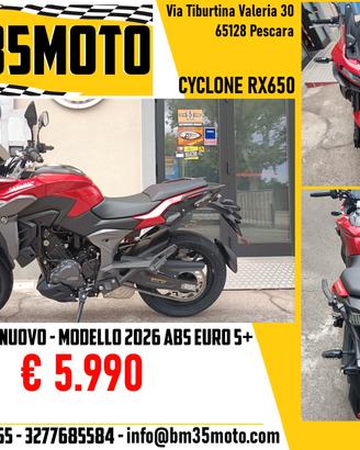 Cyclone RX6 650 Abs 2026 - SUPER PROMO