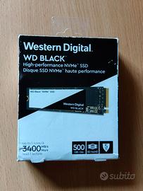 SSD nvme WD Black 500GB