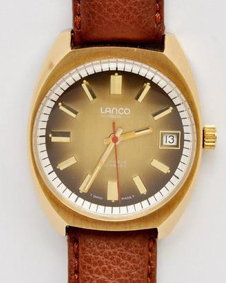 LANCO, orologio con movimento meccanico anni  '70
