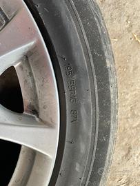 Cerchi in lega alfa mito piu gomme 4 stagioni