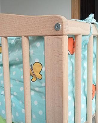 Lettino neonato da attaccare al letto