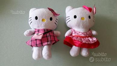 2 peluche hello Kitty - 15 cm altezza