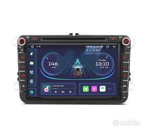 RADIO GPS ANDROID 14 PER VOLKSWAGEN VW GOLF POLO P