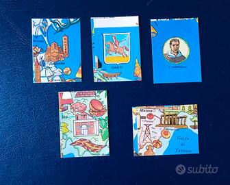5 Figurine Vintage Conoscere l'Italia  ed. Lampo