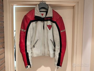 Giubbino Dainese in pelle taglia 48