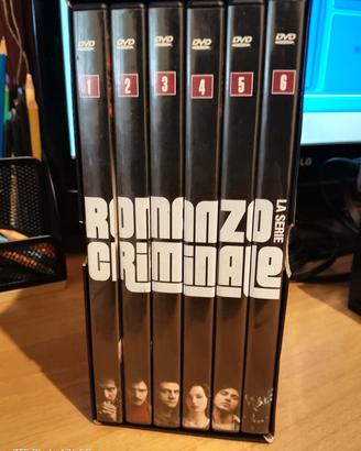romanzo criminale cofanetto dvd serie completa 