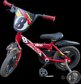 bicicletta con rotelle