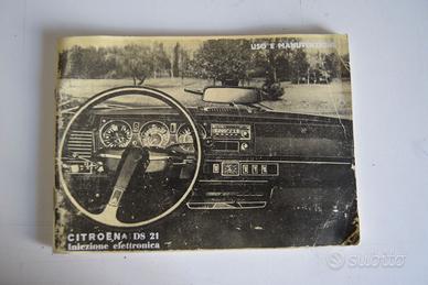 Libretto uso e manutenzione per CITROEN DS 21 e ID