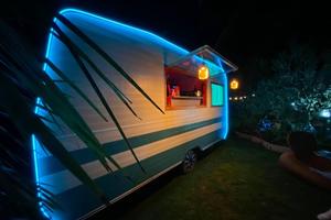 Roulotte COCKTAIL BAR attrezzata