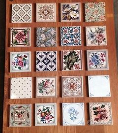 piastrelle Inglesi decorate 