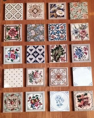 piastrelle Inglesi decorate 