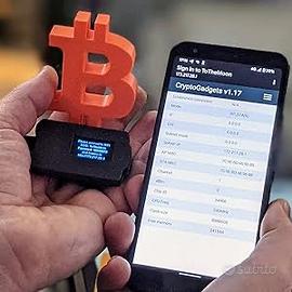 WiFi cryptocurrency Bitcoin ticker BTC new