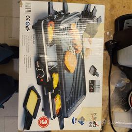 Raclette piastra grill Bifinett bistecchiera