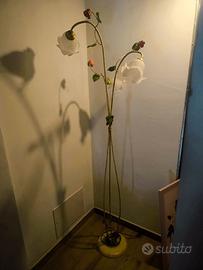 Piantana ferro battuto