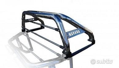 Navara NP300 Roll bar inox con copertura tonneau