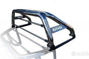 Navara NP300 Roll bar inox con copertura tonneau