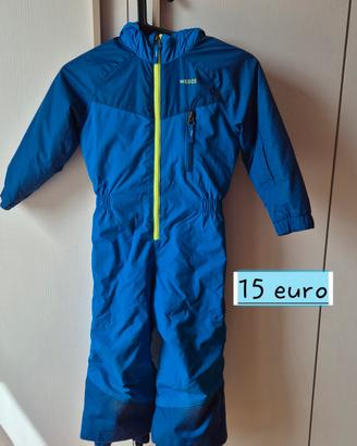tute da sci 2/3 anni