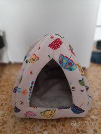 Cuccia igloo morbida per gatti 🐱