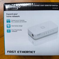 Switch D-Link 5 port fast Ethernet mod. GO-SW-5E