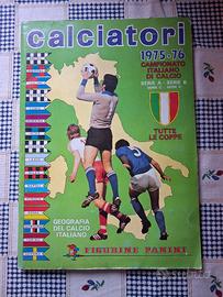 album figurine panini 1975,76 completo