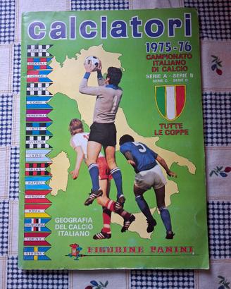 album figurine panini 1975,76 completo
