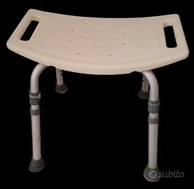 Sgabello per doccia - Antiscivolo - Ergonomico