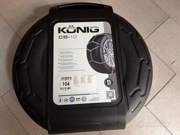 Catene da neve König CB-12 Misura 104 - NUOVE