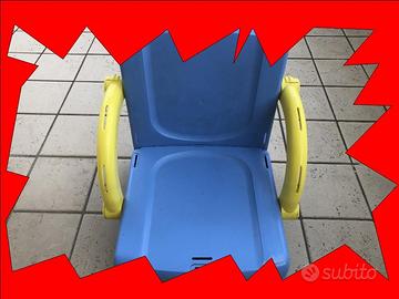 Rialzo sedia azzurro Ok Baby