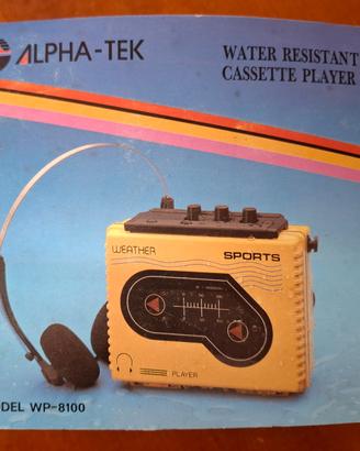 Lettore Cassette Alpha-tek WP-8100