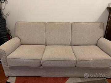 Divano 3 posti in tessuto