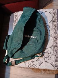 zaino tracolla heineken 