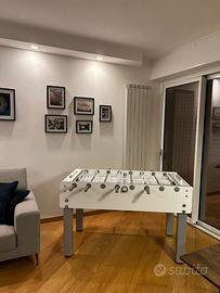 calcio balilla g 500 pure white, che eleganza!