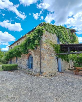 Borgo in collina nel Chianti Siena