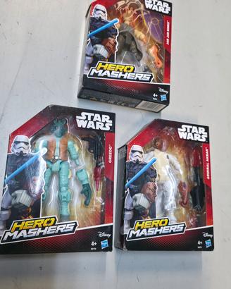 lotto Star Wars Hero Mashers MISB sigillati 