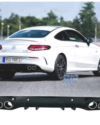 DIFFUSORE MERCEDES CLASSE C C205 COUPÉ 14-18 AMG P