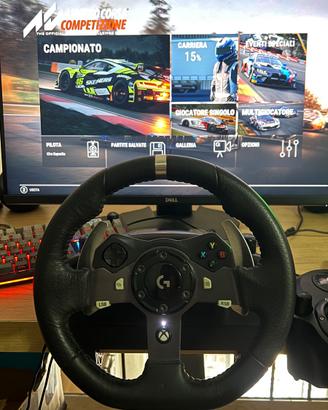 Volante Logitech G920 + cambio