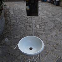 LAVANDINO  in ferro anni 50