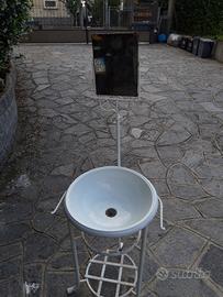 LAVANDINO  in ferro anni 50