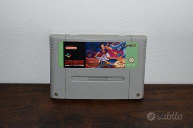 Disney's Aladdin PAL UK SNES Cartuccia - TESTATA