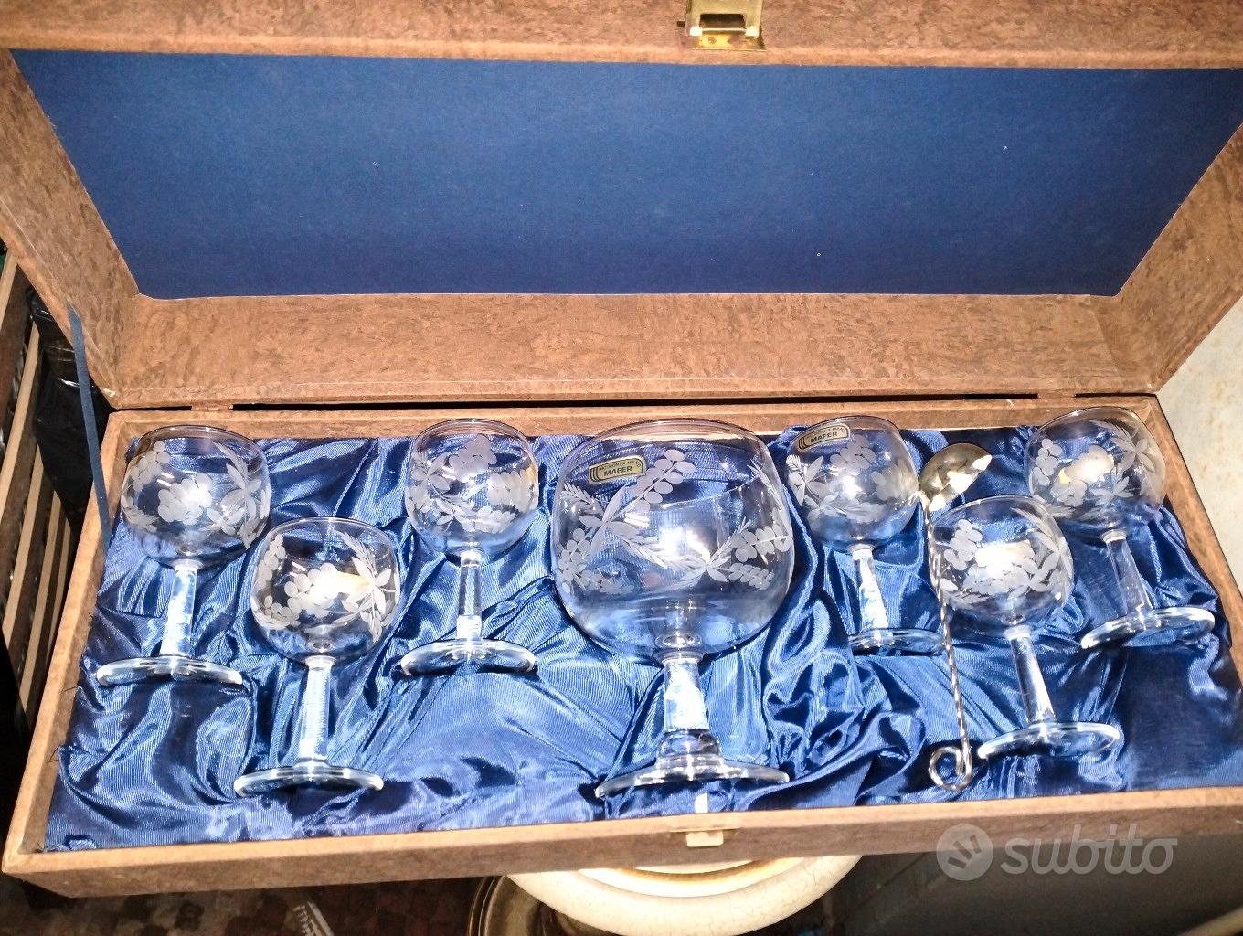 set bicchieri cristallo - Arredamento e Casalinghi In vendita a Roma
