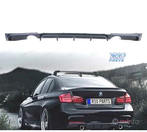 DIFFUSORE BMW F30 F31 LOOK M PERFORMANCE DOPPIA US