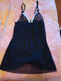 Sottoveste corta nera 