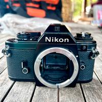 Nikon EM Nera Corpo Macchina Reflex 35mm Vintage