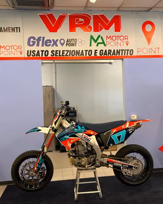 Honda CRF 450 R SUPERMOTARD GRAFICHE ADIDAS