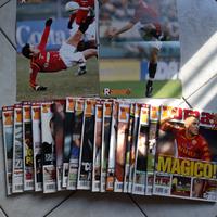 As Roma riviste ufficiali + dvd derby cd Aldair