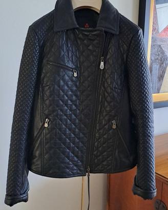 Giacca biker donna in pelle